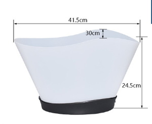 Hoge Kwaliteit 12l Rgb Led Light-Up Plastic Ijsemmer Oplaadbare Wodka En Drank Relatiegeschenk Voor Feesten - Product Image 6