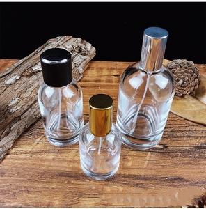 Hot 30ml <span class=keywords><strong>40ml</strong></span> 50ml 100ml trong suốt vòng chai thủy tinh sang trọng Nước hoa mỹ phẩm Chai thủy tinh với đầu phun - Product Image 6