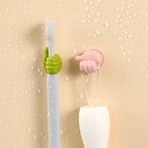 Wholesale Creative Multifunctional Sticky <strong>Wall</strong> <strong>Hook</strong> <strong>Key</strong> <strong>Hook</strong> Holder <strong>Wall</strong> Hangers Self Adhesive Thumb <strong>Hook</strong> - Product Image 4