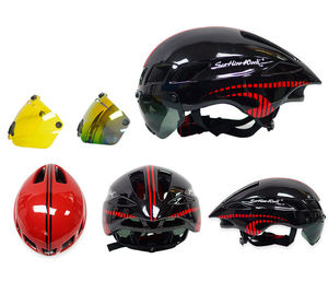 Ciclismo de carretera Pista Triatlón Contrarreloj Ciclismo TT <span class=keywords><strong>Casco</strong></span> - Product Image 3