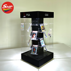 Estante de exhibición de tarjetas de acrílico transparente SHP Put TCG <span class=keywords><strong>POKEMON</strong></span> P SA <span class=keywords><strong>DIAMOND</strong></span> & PEARL MOONLIT PURSUIT 2007 JAPANESE 1ST Card Display Stand - Product Image 1