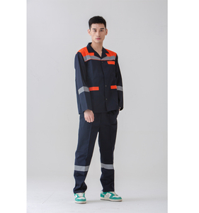 Vêtements <span class=keywords><strong>de</strong></span> travail réfléchissants <span class=keywords><strong>de</strong></span> sécurité routière à haute visibilité Chemises et pantalons <span class=keywords><strong>de</strong></span> <span class=keywords><strong>travailleurs</strong></span> <span class=keywords><strong>de</strong></span> Logo personnalisé <span class=keywords><strong>de</strong></span> Construction minière pour hommes - Product Image 2
