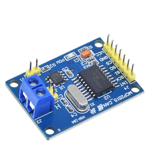 Módulo de Bus CAN MCP2515, Receptor TJA1050, Código de <span class=keywords><strong>Ejemplo</strong></span> de Protocolo SPI, MCU 51, Red de Sensores IoT para Automóviles y Robots, STEM Maker Essential - Product Image 6