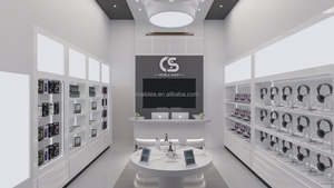 Design d'intérieur moderne pour boutique de téléphonie mobile <span class=keywords><strong>Myidea</strong></span> JT-062902 avec station de réparation en MDF et verre trempé à vendre - Product Image 3