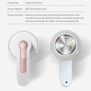 Rasoir anti-bouloches électrique portable pour vêtements, machine de coupe pour l'élimination des peluches et des bouloches, kit de voyage - Product Image 6