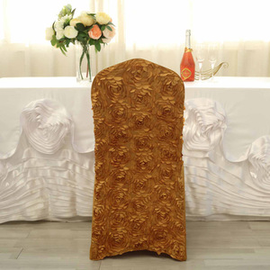 Hochwertige Stuhlhussen für Hochzeiten, Ganzjährig Universell, Rutschfest, Staubdicht, aus Polyester, für Hotel, Bankett und Partydekoration - Product Image 2