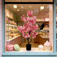 Fleurs artificielles au toucher réel, bouquet de fleurs, décorations d'arbre pour la maison, cadeau pour la fête des mères, articles de décoration florale, faveurs de mariage