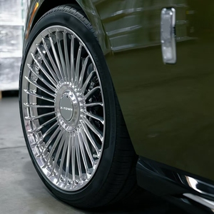 Rines Forjados de una Pieza en Plata Pulida de 18 19 20 21 22 24 Pulgadas 5x100/5x115/5x120/5x127 para <span class=keywords><strong>BMW</strong></span> <span class=keywords><strong>X7</strong></span> X5 M5 M2 <span class=keywords><strong>Mercedes</strong></span> Clase G <span class=keywords><strong>GLS</strong></span> - Product Image 1