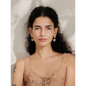 أقراط دائرية مربعة لامعة من الزركونيا المكعبة أنيقة يومية فاخرة من jinyour أنيقة أنيقة أنيقة من الفولاذ المقاوم للصدأ - Product Image 5