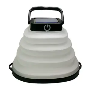 Solar Camping Lantern - Inflatable LED Lamp Perfect For Camping Hiking Travel And More - Emergency Light For Power Outages