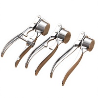 Aluminiumlegering Handmatige Knoflookpers Stamper Multifunctionele Knoflookschiller Aardappelschiller Chopper Pasta Maker Squeezer Huishoudelijk