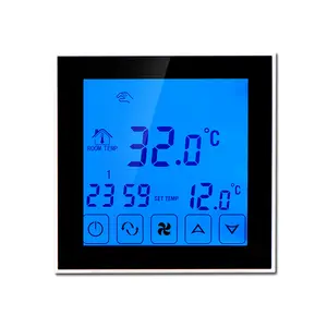 地板供暖系统220伏可编程数字智能房间WiFi无线恒温器