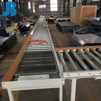 Fournisseur chinois, prix de gros, table de convoyeur à rouleaux portable automatisée à gravité, bande en polyuréthane, hauteur/vitesse réglables