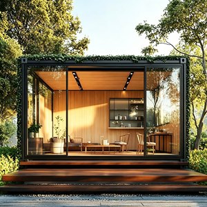 Veranda Isolata Fonoassorbente per Tetto, Terrazza Silenziosa per il Tempo Libero, per Estensione Balcone Residenziale, Spazio Lounge in Giardino - Product Image 1