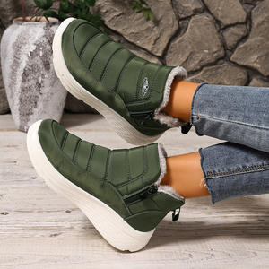 Botas de Nieve <span class=keywords><strong>para</strong></span> <span class=keywords><strong>Mujer</strong></span> 2025, Invierno, Talla Grande, Térmicas, Cómodas, Cálidas, Deportivas, Resistentes al Frío, Suela Gruesa, Impermeables - Product Image 4