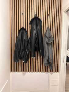 Panneaux décoratifs en placage <span class=keywords><strong>de</strong></span> <span class=keywords><strong>bois</strong></span> Akupanels, panneaux muraux acoustiques en <span class=keywords><strong>bois</strong></span>, lattes <span class=keywords><strong>de</strong></span> <span class=keywords><strong>bois</strong></span> insonorisantes, panneaux muraux acoustiques - Product Image 4