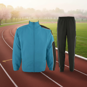 Ensemble de vêtements de sport pour adultes Eagle View 100% polyester, style survêtement pour l'entraînement printanier et le jogging, séchage rapide et antibactérien, unisexe - Product Image 3