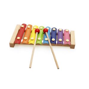 Marco de madera de 8 escalas Piano <span class=keywords><strong>con</strong></span> 2 barras niños bebé juguetes musicales instrumento de educación temprana de juguete Musical - Product Image 1