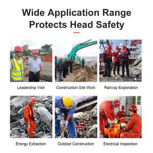 Casco di salvataggio ignifugo in ABS, equipaggiamento di sicurezza protettivo per vigili del fuoco - Product Image 2