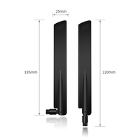Antenne en caoutchouc WiFi de haute qualité 2.4G 5.8G Lora 868mhz 915mhz Gsm 4g Antenne en caoutchouc omnidirectionnelle WiFi