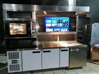 Four à pain électrique commercial de four de boulangerie de convection de 6/8/10 plateaux avec des contrôles numériques