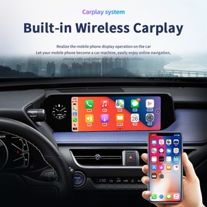 เครื่องเล่นวิดีโอมัลติมีเดียติดรถยนต์ GPS ขนาด256GB สำหรับ ES350 ES200 Lexus Ees ES300H 2018-2022 CarPlay แอนดรอยด์13 QLED - Product Image 4