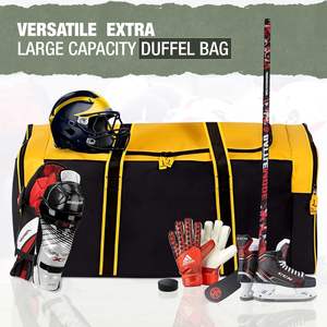 Free Sample Customized Multifunctional Sports Lacrosse & Field Hockey <b>Backpack</b> PVC Waterproof <b>with</b> <b>Wheel</b> for Adults - Product Image 3