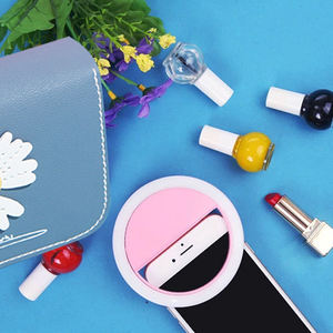 Lampe annulaire LED portable rechargeable USB à 36 LED pour selfie, éclairage d'appoint universel pour <span class=keywords><strong>smartphone</strong></span> – Offre Spéciale - Product Image 4