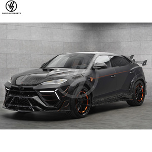 Kit carrosserie MSY Style en fibre de carbone sèche pour Lambo URUS SE : Pare-chocs, Capot, Élargisseurs d'ailes, Jupes latérales, Aileron, Diffuseur, Lame de pare-chocs, Sortie d'échappement - Product Image 5