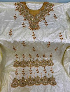 Tissu <span class=keywords><strong>Bazin</strong></span> Riche Africain Imprimé Parfumé pour Boubou Dashiki, Robe Longue Traditionnelle Malienne pour Mariage, Dubaï, 3 Mètres de Dentelle - Product Image 6