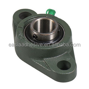SL UCF205 Square Flange <b>Mounted</b> Ball Bearing, 4-Bolt Cast Iron Housing Insert Bearing for Industrial Machinery - Product Image 4