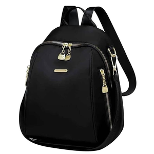 Mochilas de cuero 100% genuino para mujer, diseñadas con cremalleras de primera calidad y soporte cómodo para la espalda - Product Image 5