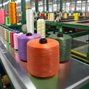 Advanced Material High Tenacity Dyed Pattern Composite Fancy Yarn Fishing Net Yarn For Knitting Socks