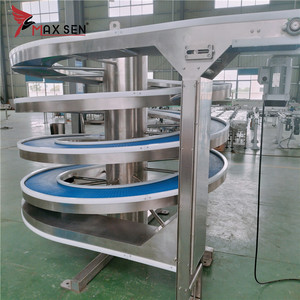 Maxsen Automatische <span class=keywords><strong>Pallet</strong></span> Transportband Modulaire Band Spiraal Transportsysteem Verpakking Voedingsindustrie Pvc Plastic Materiaal Spiraal - Product Image 4