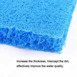 Küreler akvaryum bio sünger filtre ile 2*1*0.04 japon biyolojik mat Polyester Koi havuz substrat balık tankı için filtre Mat