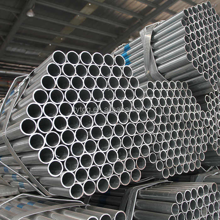 galvanized round steel pipe pregalvanized iron pipe price