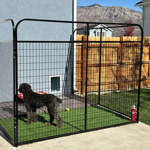 Large Heavy-Duty <strong>Dog</strong> House Run <strong>Kennel</strong> Cage Breathable Rainproof Waterproof Roof Multiple Outdoor Enclosure Fencing Trellis Gates - Product Image 5