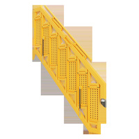 Escalier de grenier pliable mural, échelle légère en aluminium pliable pour usage domestique