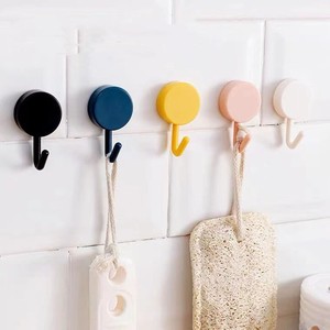 Kitchen <b>Bathroom</b> Cute Single Pack Tape-free Punching <b>Hook</b> Decoration Wall <b>Hooks</b> Adhesive <b>Hooks</b> - Product Image 2