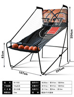 Nouvelle machine de tir au basket-ball automatique pour entraînement en salle, double tir
