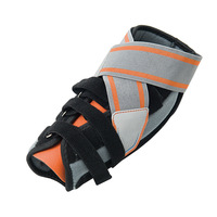 Attelle de cheville réglable en acier avec compression et soutien pour le basketball, le football, le volleyball, les sports et le fitness (hommes et femmes)