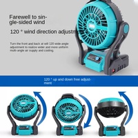 Sèche-cheveux portable au lithium-ion avec ventilateur électrique transfrontalier de qualité industrielle à grand vent pour une utilisation intérieure et extérieure