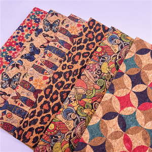 Impression personnalisée tissu <span class=keywords><strong>de</strong></span> liège tissu <span class=keywords><strong>de</strong></span> liège naturel véritable cuir <span class=keywords><strong>de</strong></span> liège pour sacs portefeuille chaussures couverture <span class=keywords><strong>de</strong></span> cahier porte-clés artisanat ceintures - Product Image 3