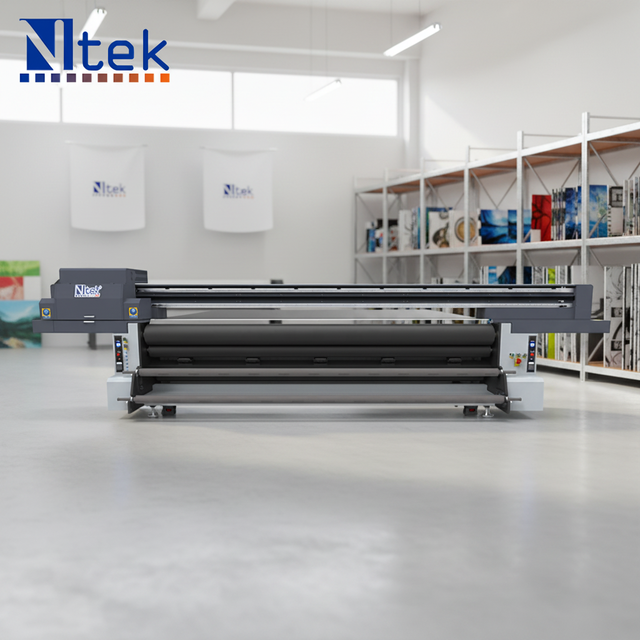 For RICOH GEN5/GEN6 UV Roll Flatbed Printer Multi Color CMYK+W+Varnish PVC/Paper/Vinyl & Flatbed Printing