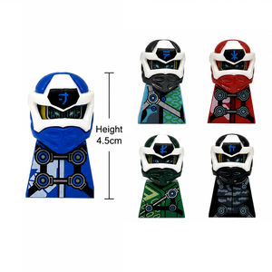 Figure di Alta Qualità per Costruzioni, Blocchi da Costruzione per Bambini, Giocattolo Digitale <span class=keywords><strong>Ninja</strong></span>, Action Figure Personalizzabile - Product Image 2