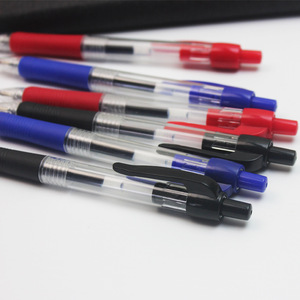 Stylo à bille à bouton-poussoir 0,5 mm, grande capacité, en plastique, promotionnel, pour le bureau - Product Image 3