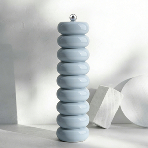 Juego de Molinillos Manuales de Sal y Pimienta de Madera, con Rotor Cerámico Ajustable y Fácil de Rellenar - Product Image 6