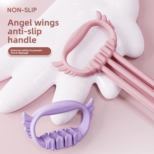 Bande élastique en polypropylène à six brins en forme de 8 à résistance réglable pour l'ouverture des épaules et le renforcement du dos chez la femme (<span class=keywords><strong>musculation</strong></span>) - Product Image 5