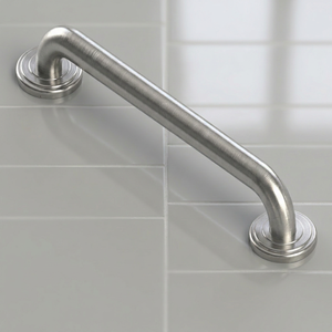 Barra de Seguridad para Baño Antideslizante de Acero Inoxidable 304 con Acabado Satinado de 18 Pulgadas, Diseño Minimalista Certificado por ADA, Capacidad de 150 kg - Product Image 1