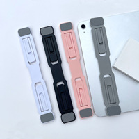 Support d'ordinateur pliable pour modèles 10-17 pouces, pour tablette, ordinateur portable, clavier, hauteur réglable, adhésif, portable, avec pieds